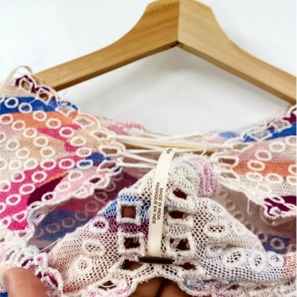 Free People Eyes On You Crop Top